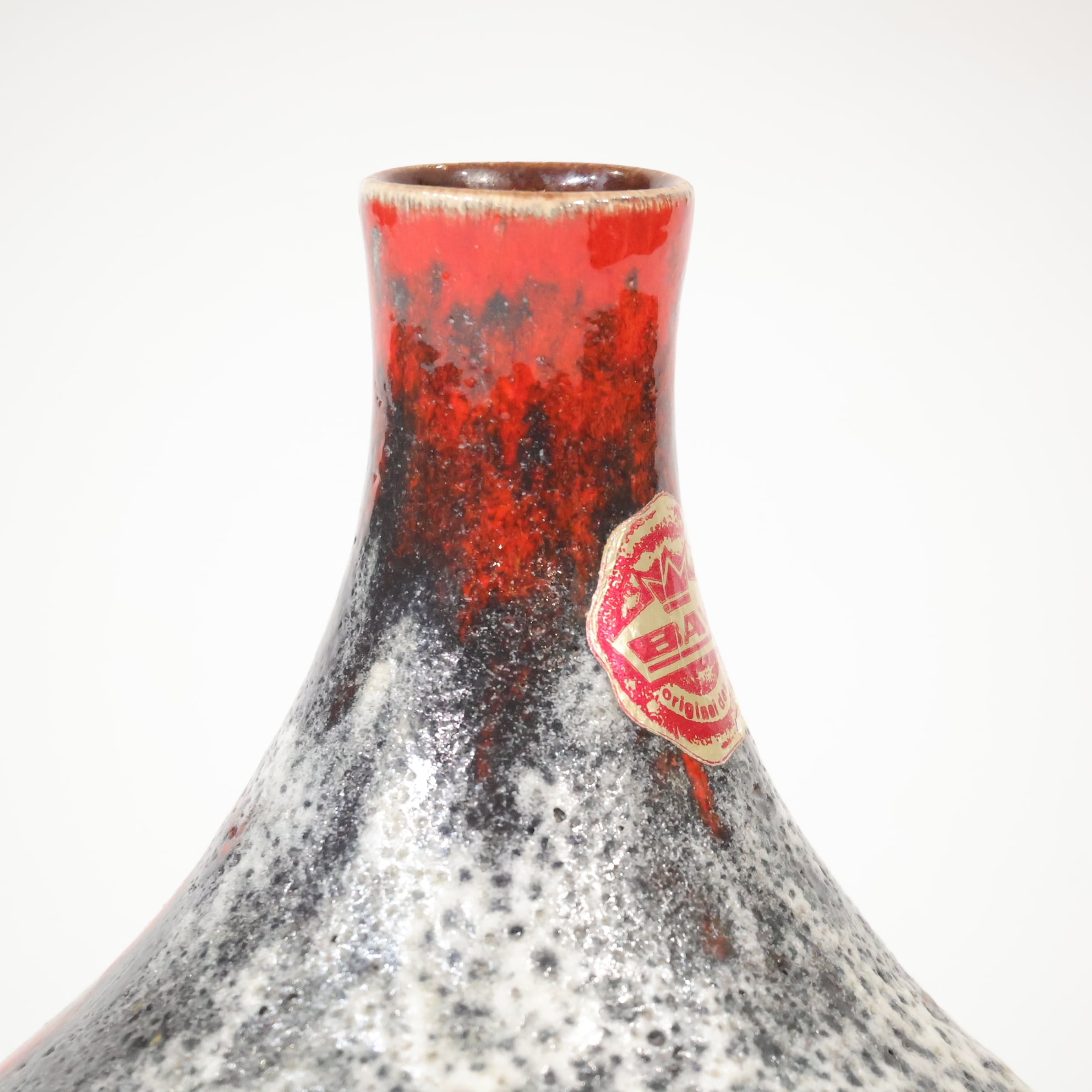 Bay Keramik-- 16.9㎝ | Fat Lava & German Art Pottery