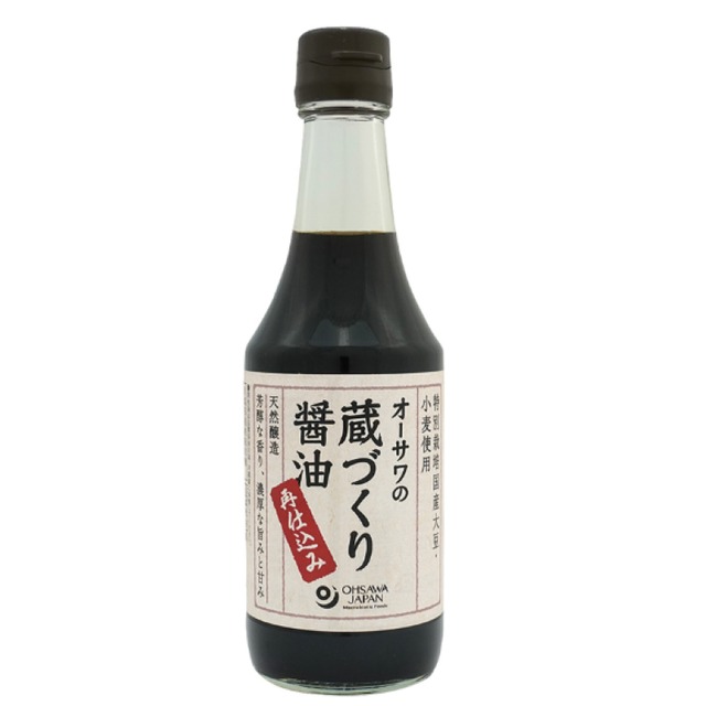 オーサワの蔵づくり醤油（再仕込み）300ml