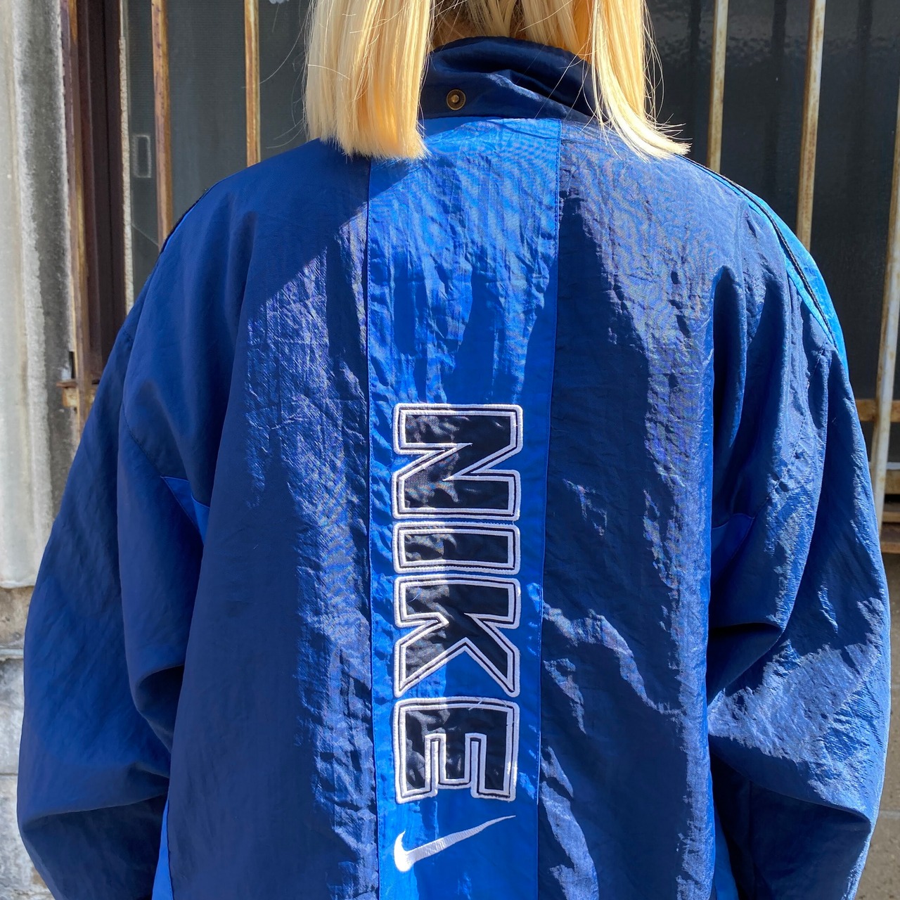 90年代〜00年代 NIKE ナイキ スウォッシュ バックロゴ刺? ナイロン 