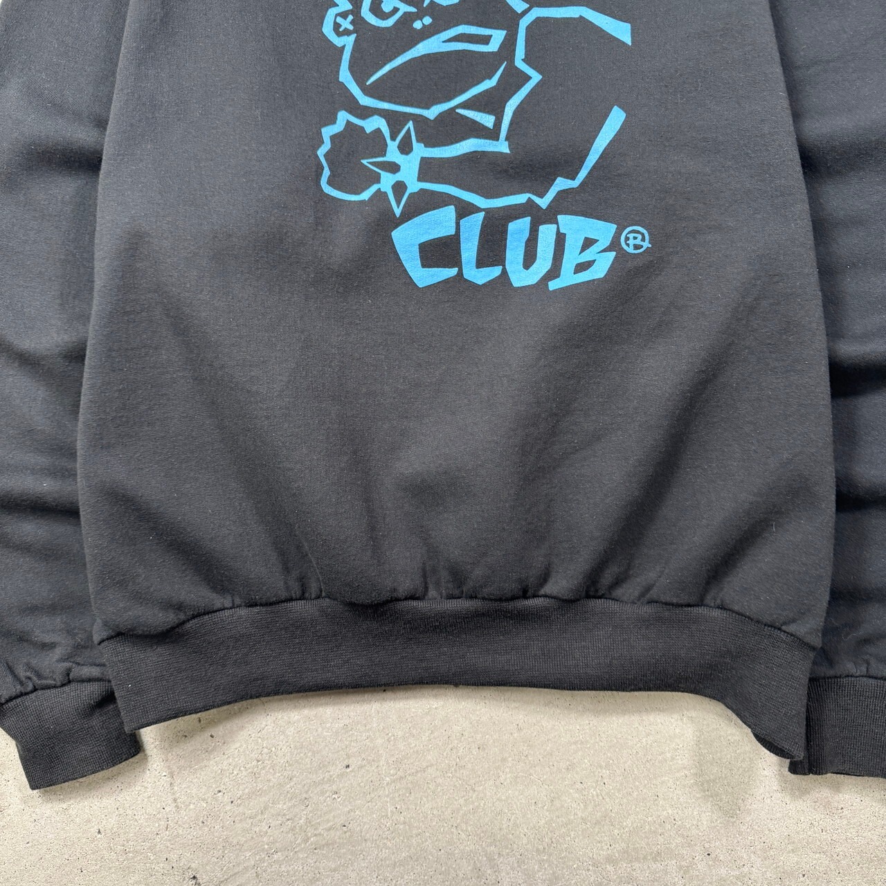 90年代 BAD BOY CLUB バッドボーイクラブ プリントスウェットシャツ 