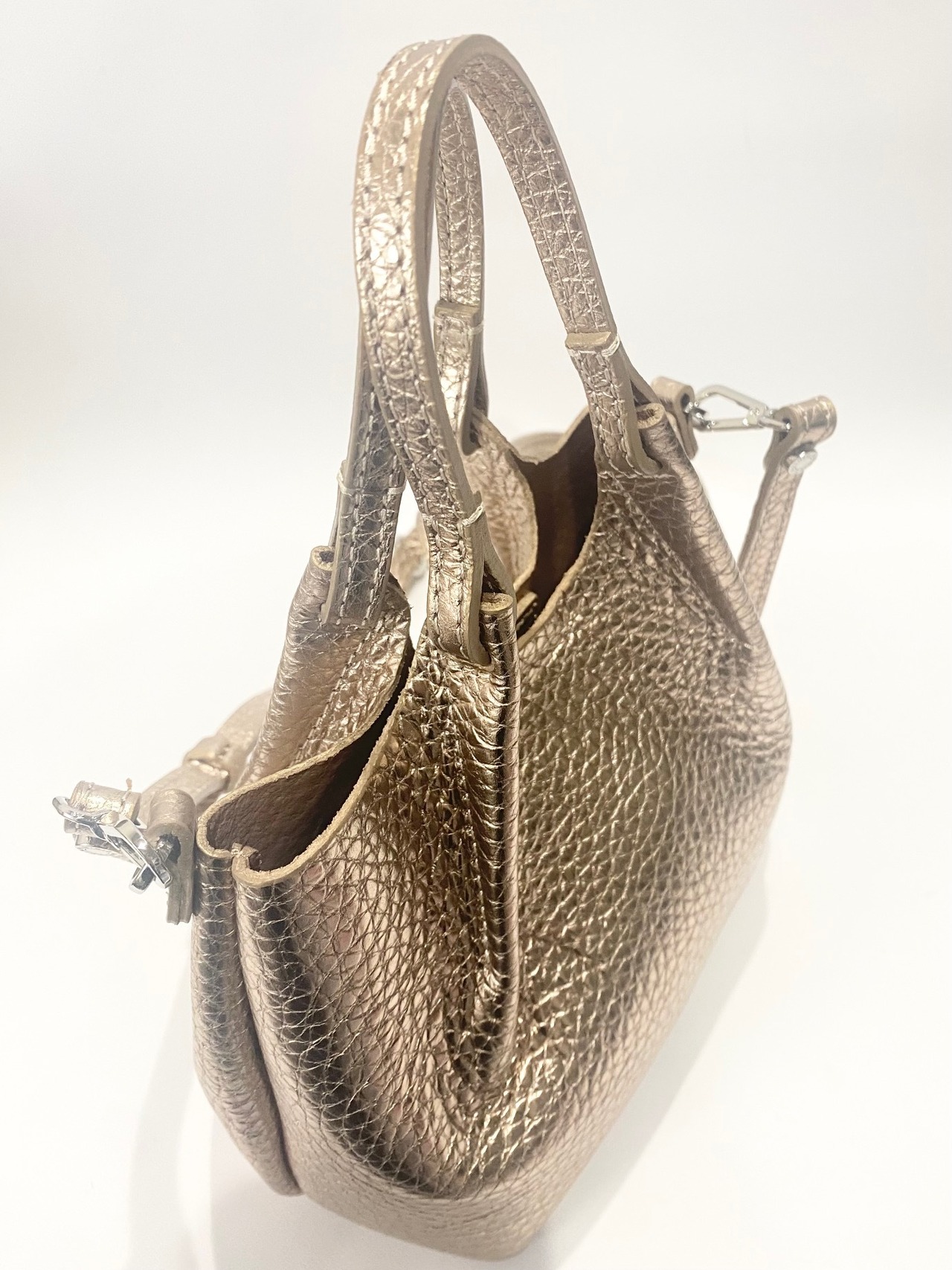 GIANNI CHIARINI ジャンニキアリーニ 2way バック ショルダー BS9718RNGDBL-TU-MIRAGE-CLAY