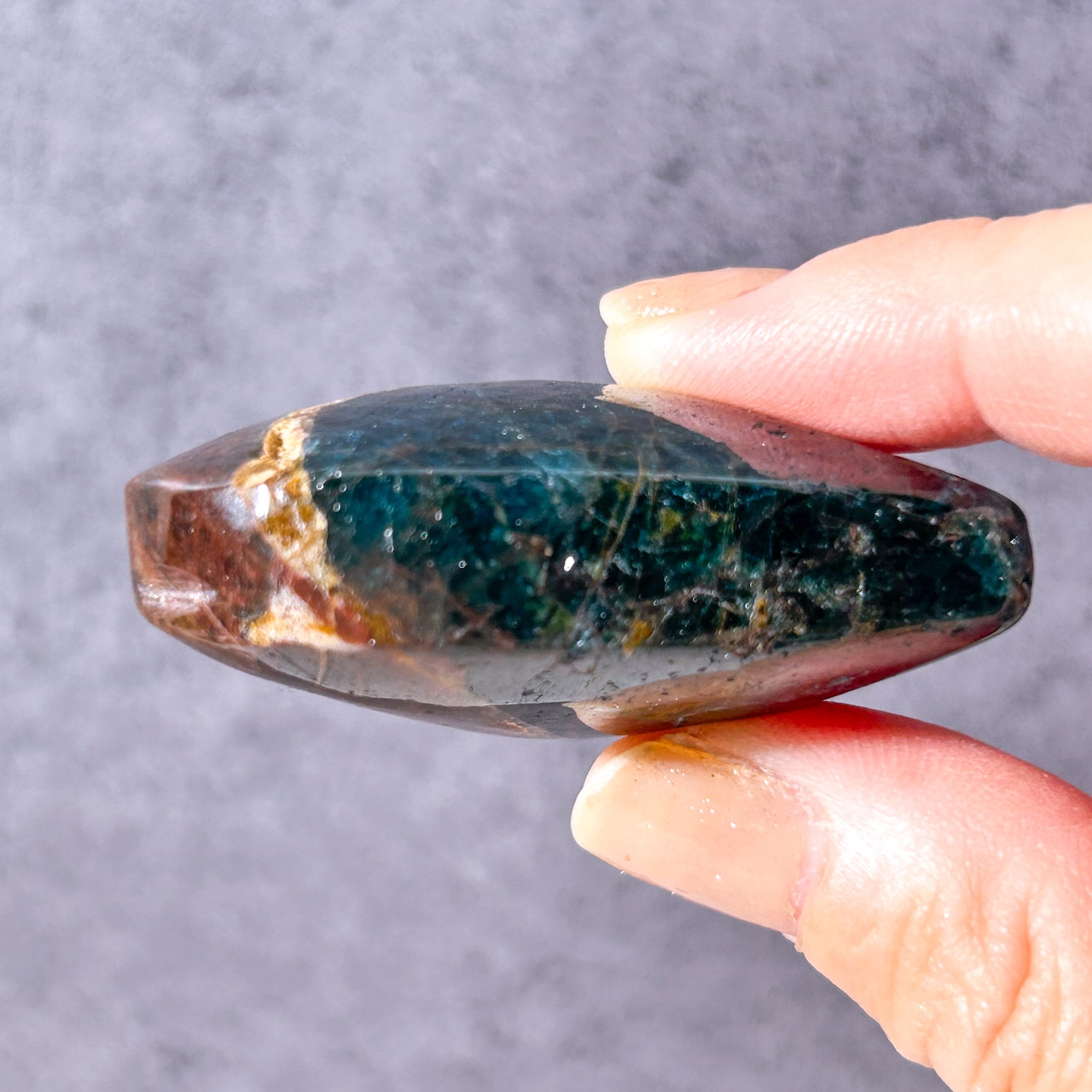 ブルーアパタイト&ピーターサイト ハート