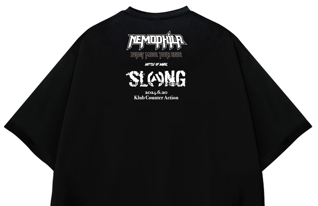 2024コラボT NEMOPHILA × SLANG【XXL】 | NEMOPHILA SHOP