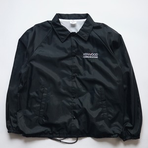 90S KENWOOD COMMUNICATIONS NYLON COACH JACKET