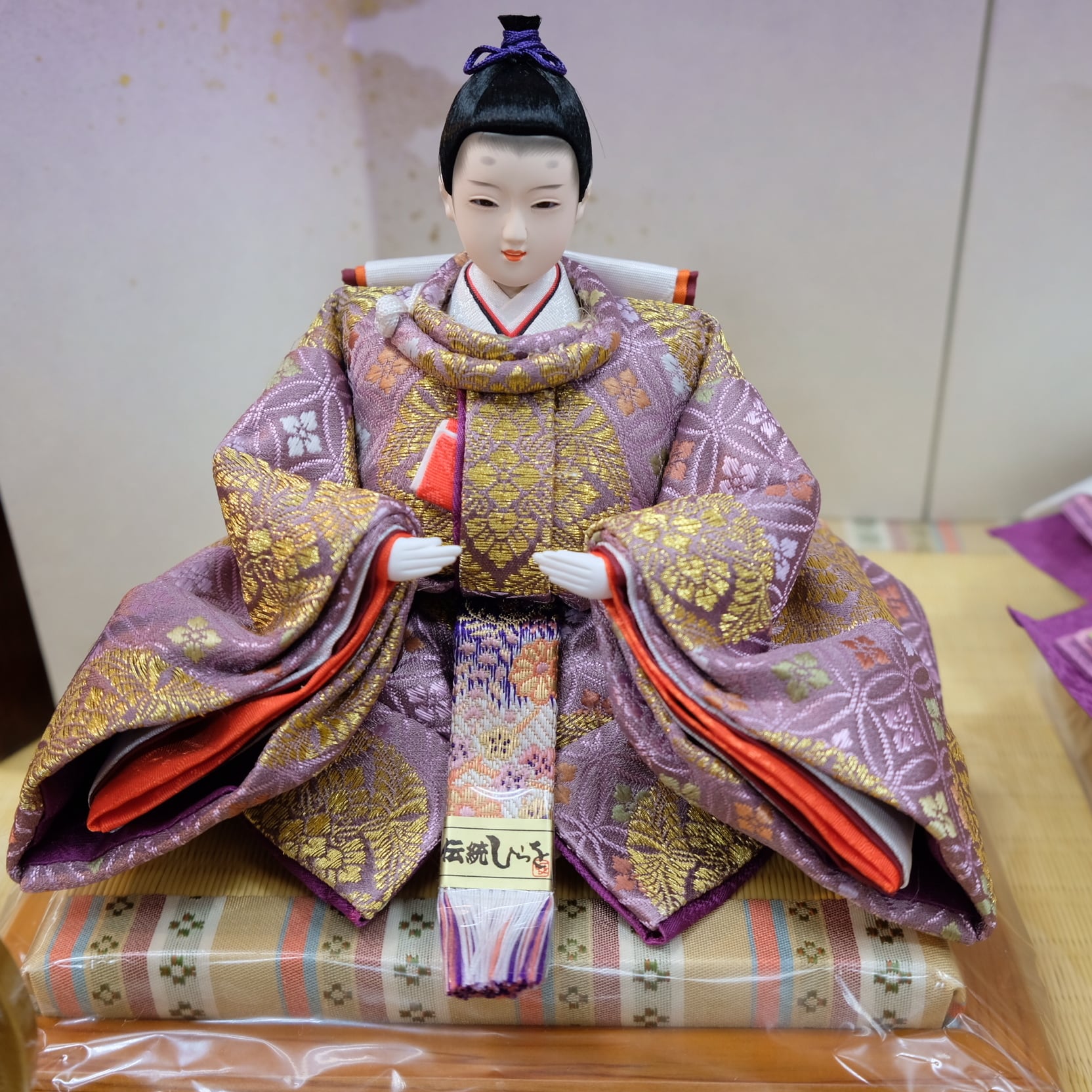 雛人形 久月 結シリーズ 花野｜収納タイプ｜伝統工芸士｜秋｜桔梗