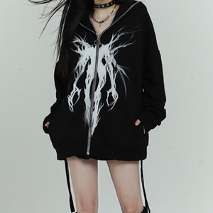 ダークプリントアウター　1252