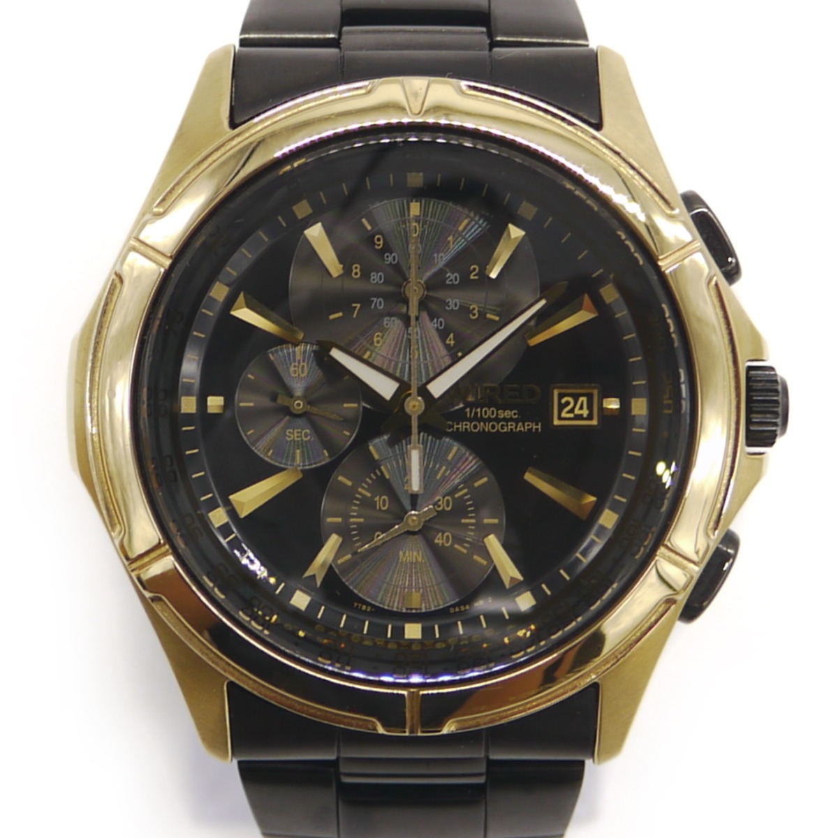 SEIKO WIRED ワイアード クロノグラフ クォーツ 腕時計 10周年記念 