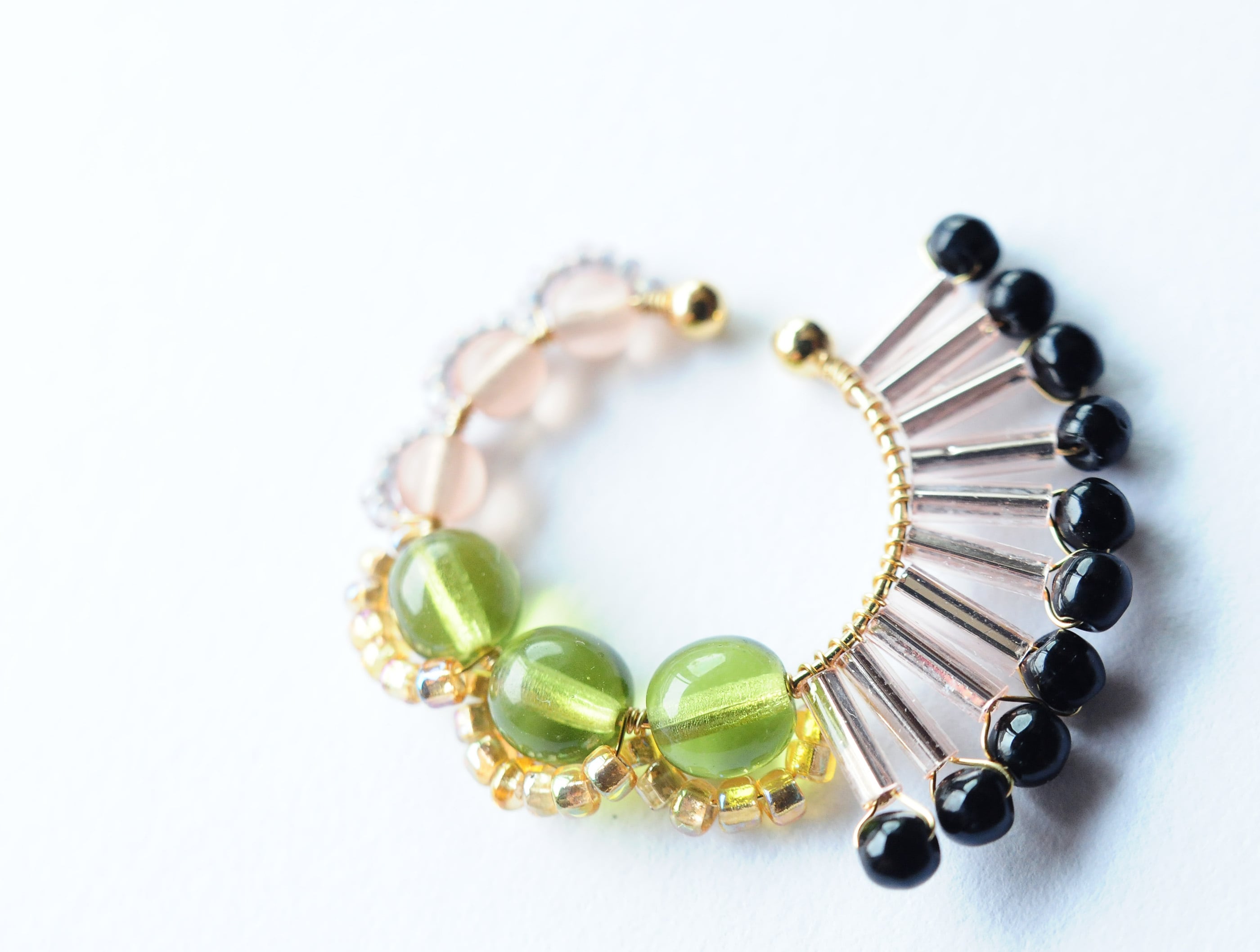 ＜Rollo～イロヅクビジュー～＞イヤーカフ『 ハミングバード/hummingbird 』<M>