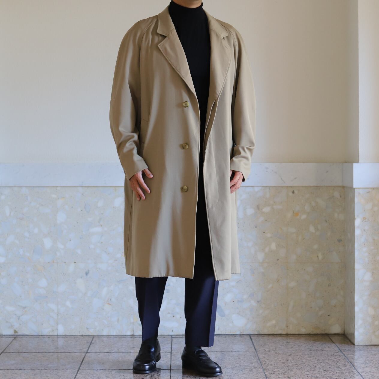 美品】90s special vintage Burberry raglan coat trench coat spacial