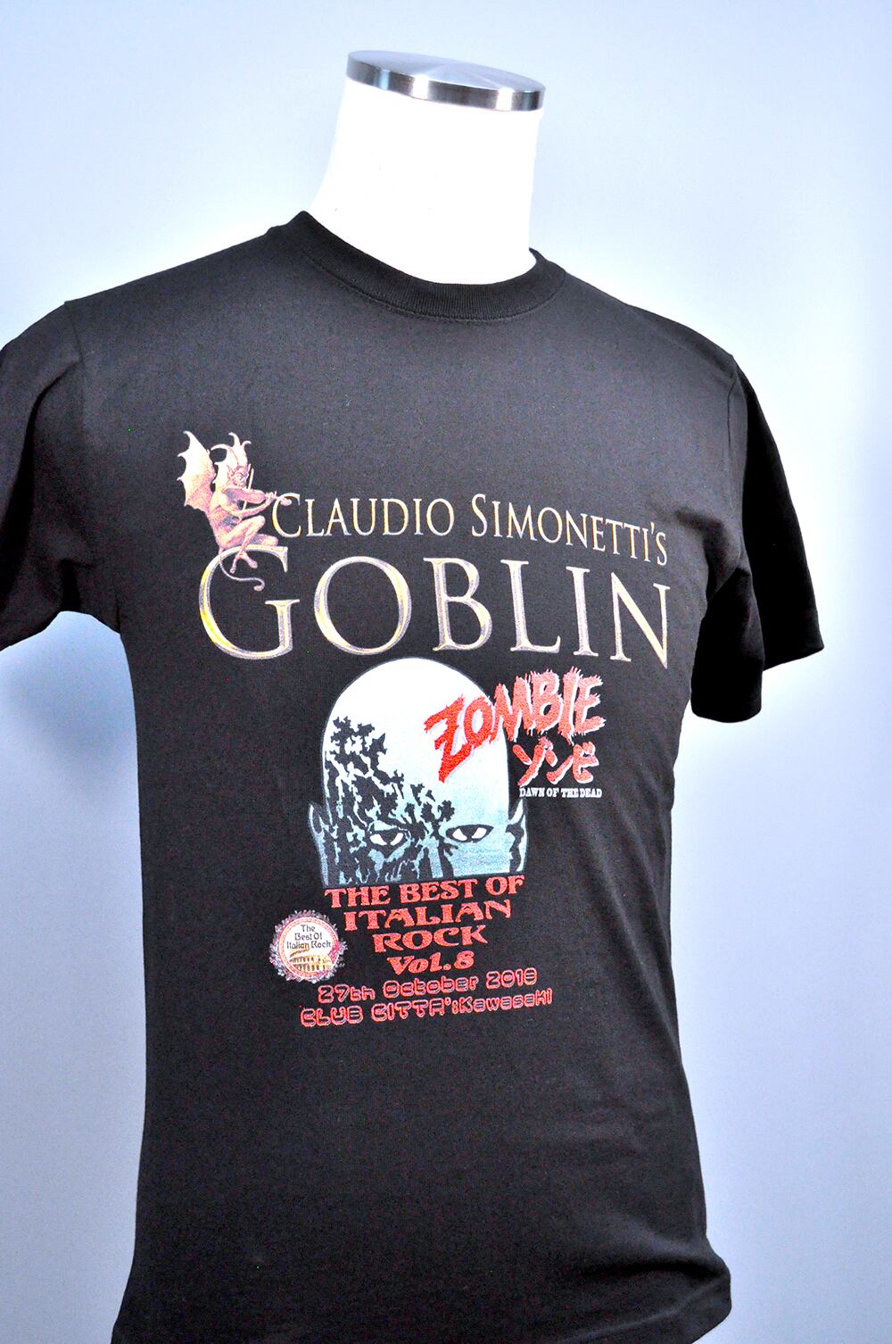 Goblin Tシャツ 黒 Goblin × ゾンビ(ZOMBIE) オフィシャルTシャツ | Clubcitta