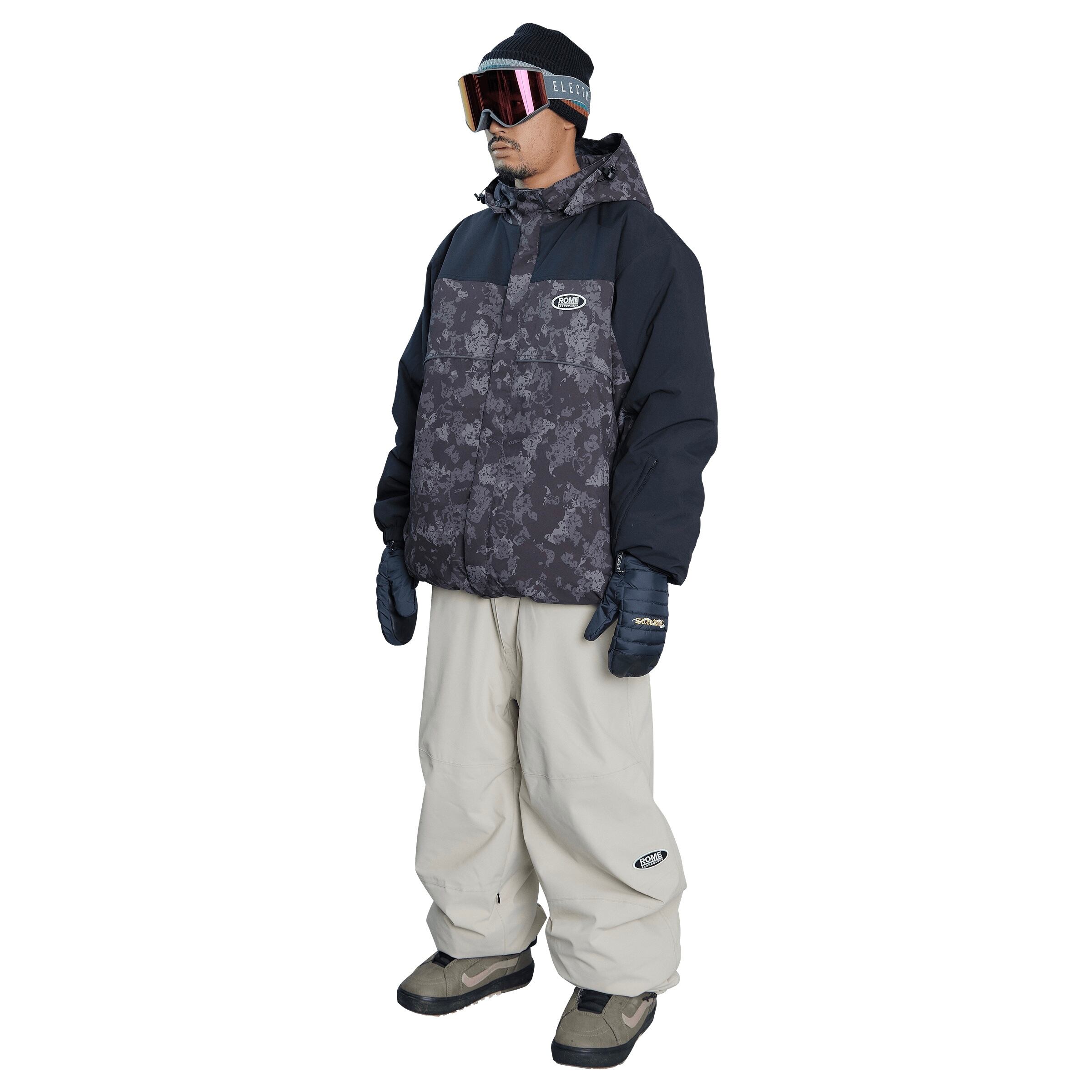 ローム NEWOLD JACKE パンツセット スノーボードウェアセット （24-25  