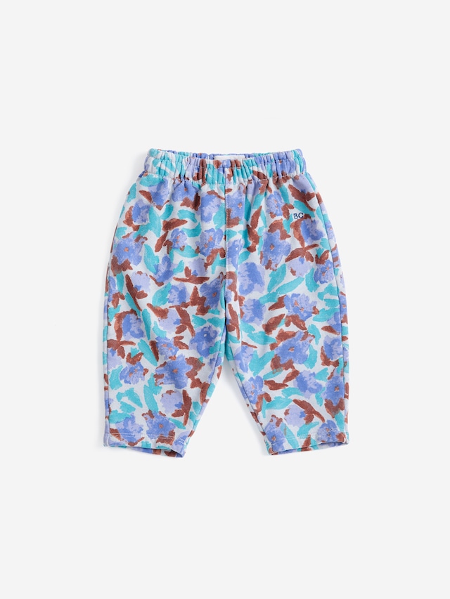 〈 BOBO CHOSES 26AW 〉〈 BABY 〉 Watercolor all over jogging pants / LAVENDER