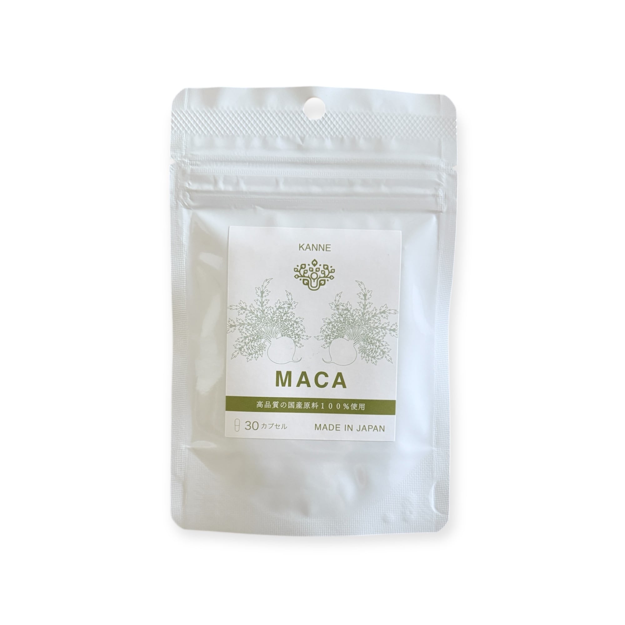 定期便】KANNE 純マカ サプリメント 30粒入り（約30日分） | 津軽マカ
