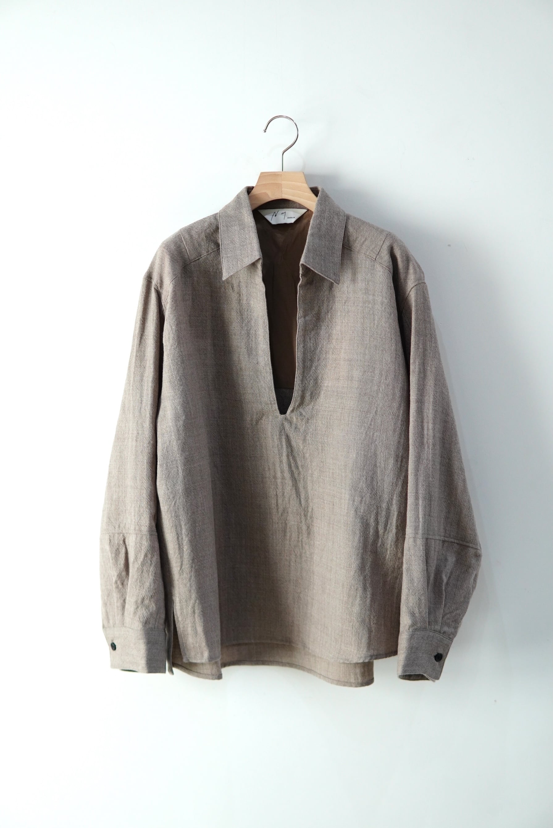 ANCELLM / SKIPPER UV NECK SHIRT / ANC-SH112