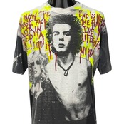 【SEX PISTOLS 】セックス ピストルズ シド・ヴィシャス "MOSQUITOHEAD" Hanes BEEFY-Tタグ 90's Vintage Tシャツ