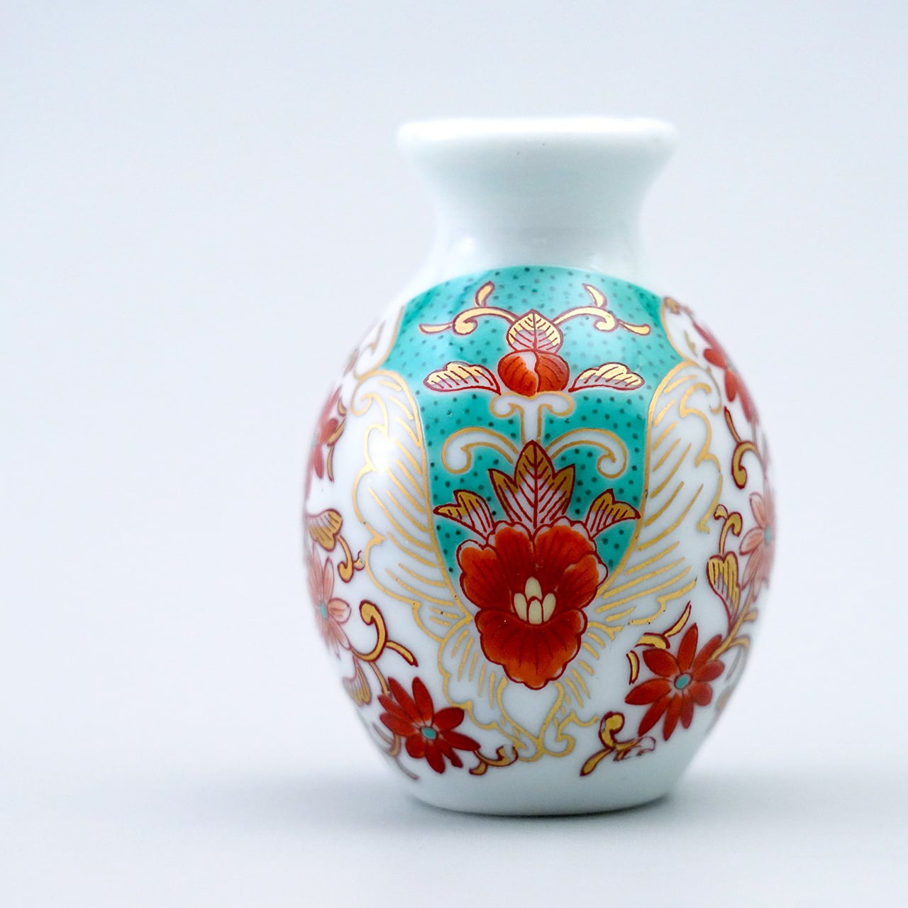 花瓶マグネット大 更紗紋様 | 文翔窯 bunsyohgama