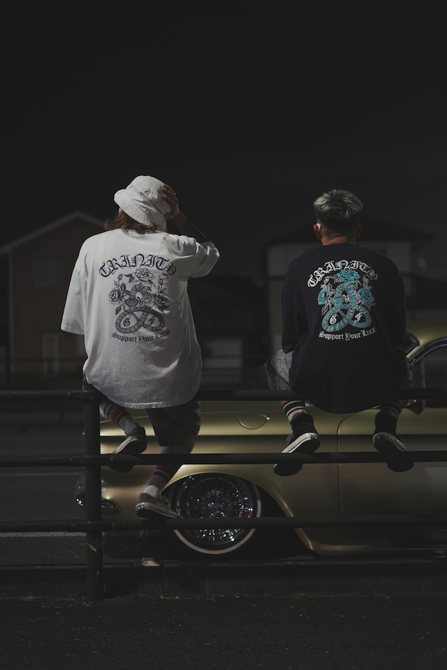 VOLT×GOODHELLER " CRANE ALL-OVER PRINT ALOHA SHIRT " VOLT×GOODHELLER " CRANE ALL-OVER PRINT ALOHA SHIRT "