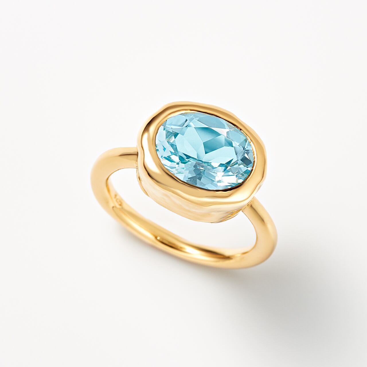 Eclat リング スカイブルートパーズ | RuTA Maaki｜ルタ・マアキ