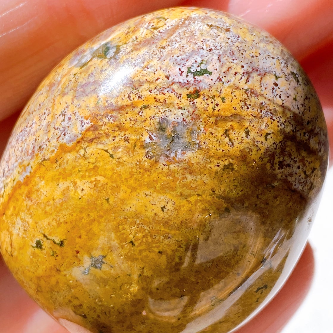 オーシャン ジャスパー 3◇Ocean jasper 碧玉 握り石 天然石 鉱物 | Pay ID
