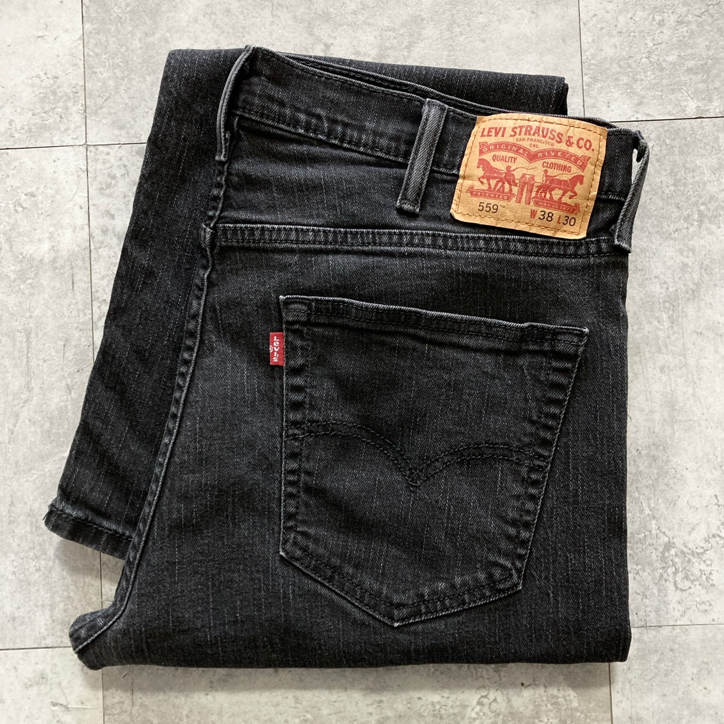 W32 L38】90's US.Levis 501xx リーバイス エルパソ工場(524) ボタン裏