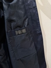 1970's-80's Vintage "ORATOP" Made in Finland Dark Navy Coat / フィンランド製ステンカラーコート