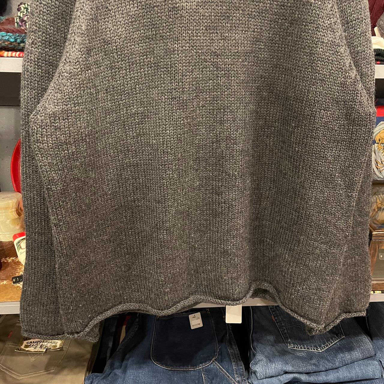 90s J.CREW Roll Neck Wool Knit Sweater | VOSTOK