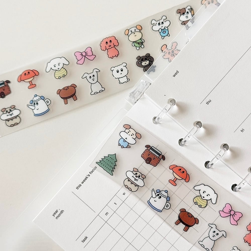 AFTERNOONCH】マスキングシール 작은친구들 키스컷 キスカット | 韓国