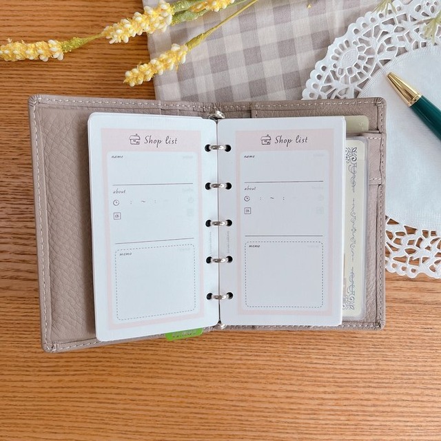 マイクロ5サイズ/ショップリストリフィル