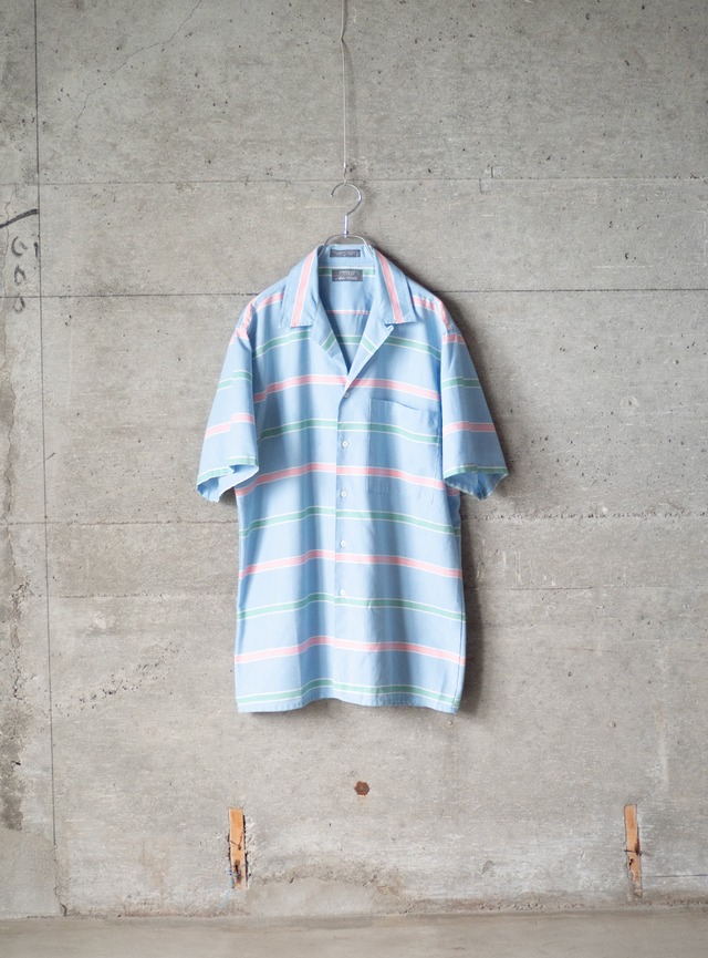 "PROFILES by VAN HEUSEN" 1980s Open collar shirt