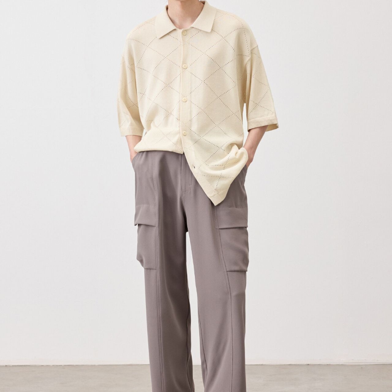 半袖カーディガン　MT0170005