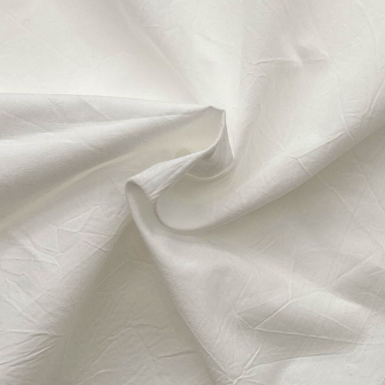 TC362◆3m◆L◆綿100%ワッシャーシーチング生地◆オフホワイト