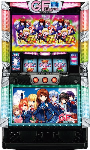 オリンピア パチスロ ガールフレンド（仮）～聖櫻学園メモリアル～ 中古パチスロ実機