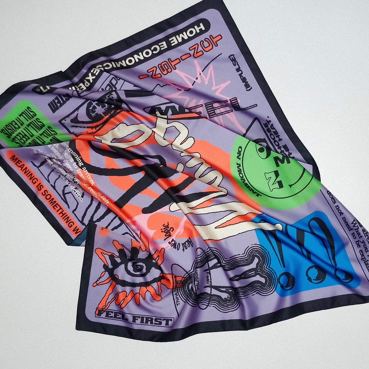 Scarf【No Meaning】 | HOME ECONOMICS EXPERIMENT