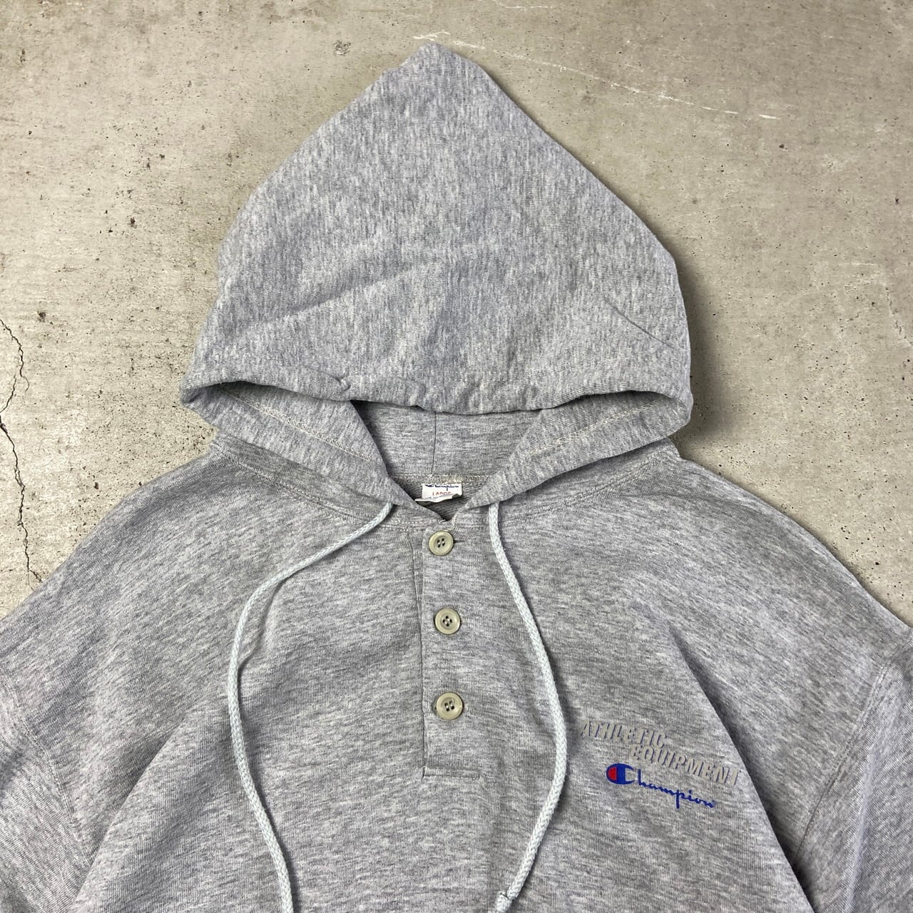 80年代 イタリア製 Champion チャンピオン ワンポイントロゴ プリント 