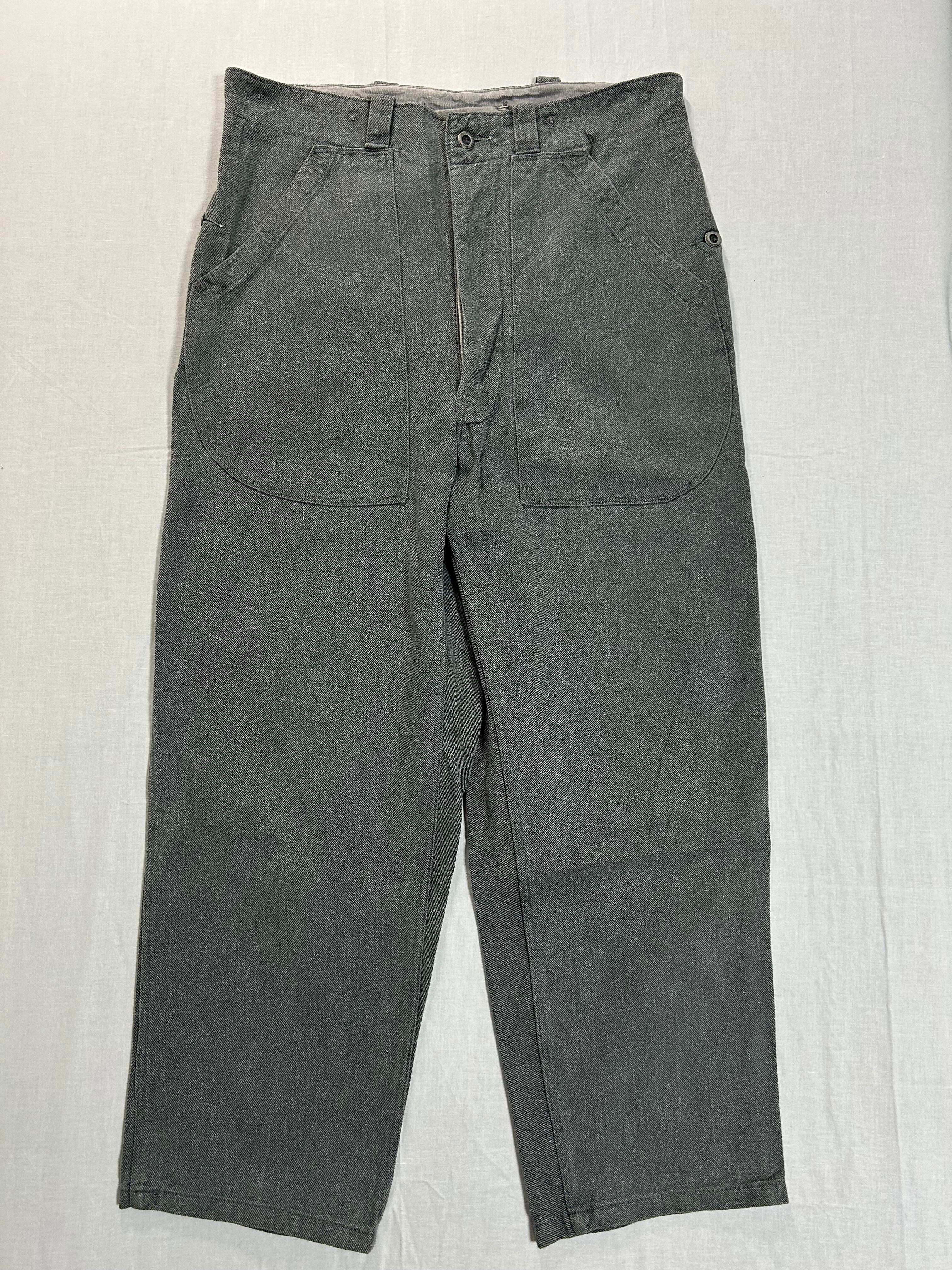 1950s】 Swiss Army “Denim Trousers Early Model”/50s スイス軍