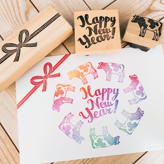 2021年賀状デザイン②