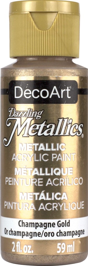 【数量限り】DecoArt デコアート アクリル絵具 アメリカーナ シャンパンゴールド DA-202 2oz.