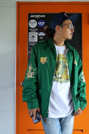 TAILOR TOYO　COTTON VIET NAM JACKET  "VIETNAM MAP" TT14469 GREEN