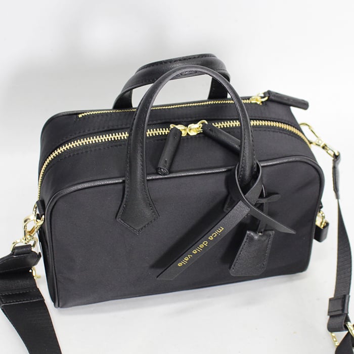 SALE] mica della valle ミカデラヴァッレ Monica ボストンバッグ NA