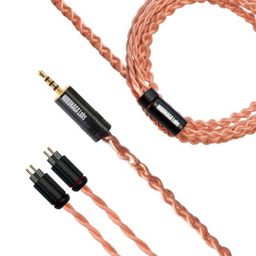《SALE》【美品中古品】LORE(ロア) : NOBUNAGA Labs Advance：2.5mm4極バランス対応 カスタムIEM 2PINリケーブル