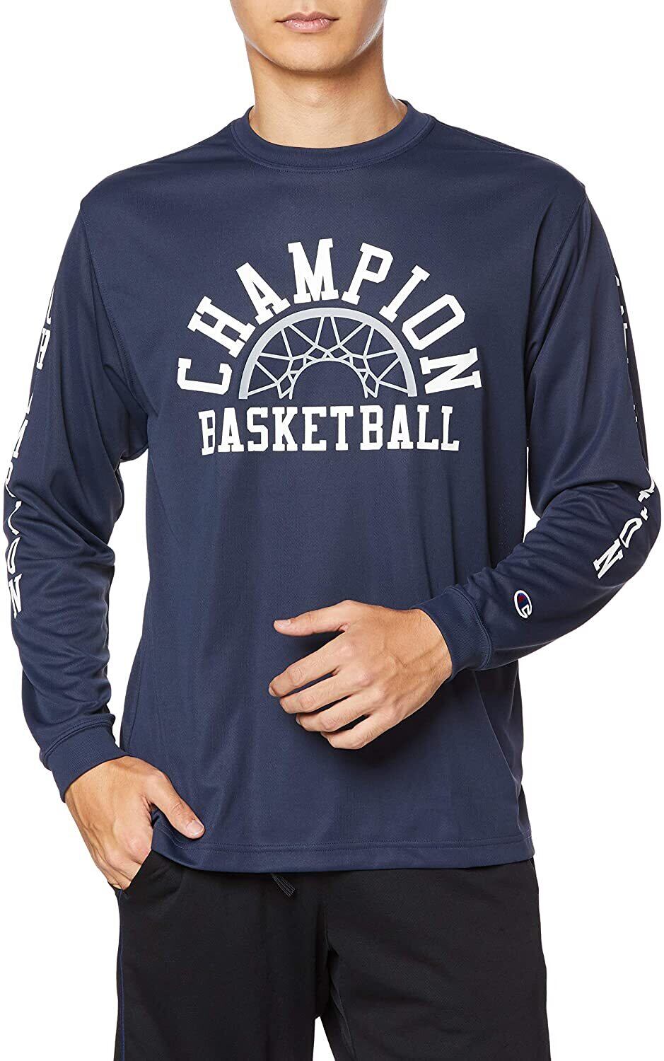 バスケ】（チャンピオン・Champion）プラクティスロングTシャツ