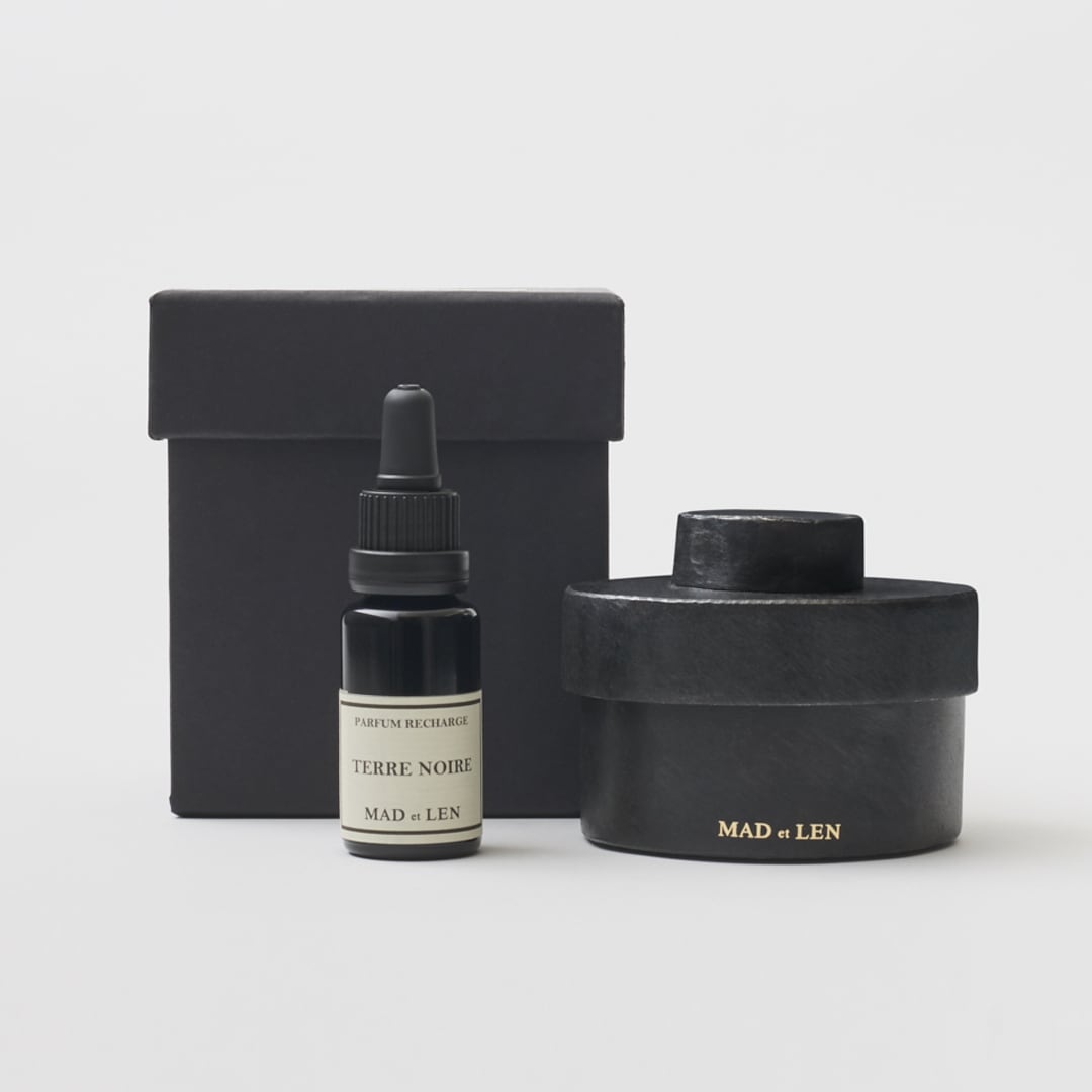 FLAT POT POURRI GREEN MINI（天然石）［ MAD et LEN ］ | REAL Style