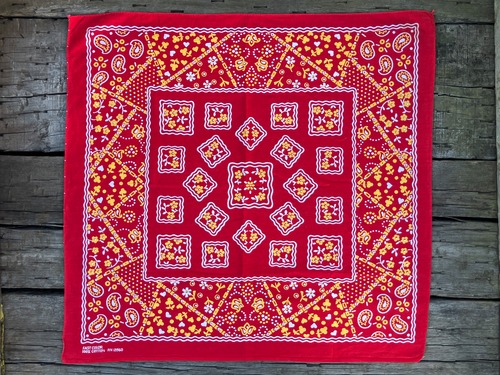70s COOKIE BANDANA RARE COLOR