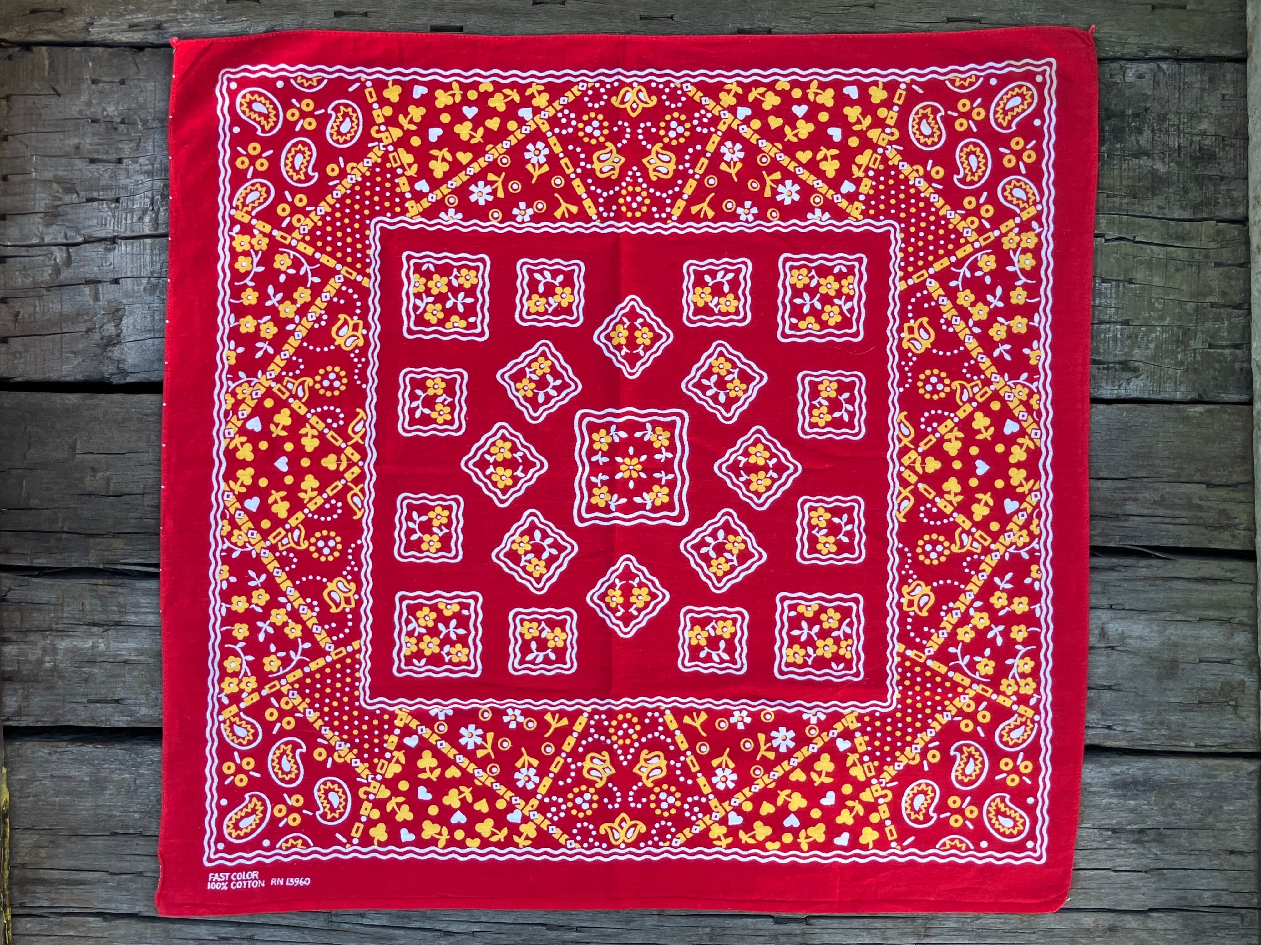 70s COOKIE BANDANA RARE COLOR