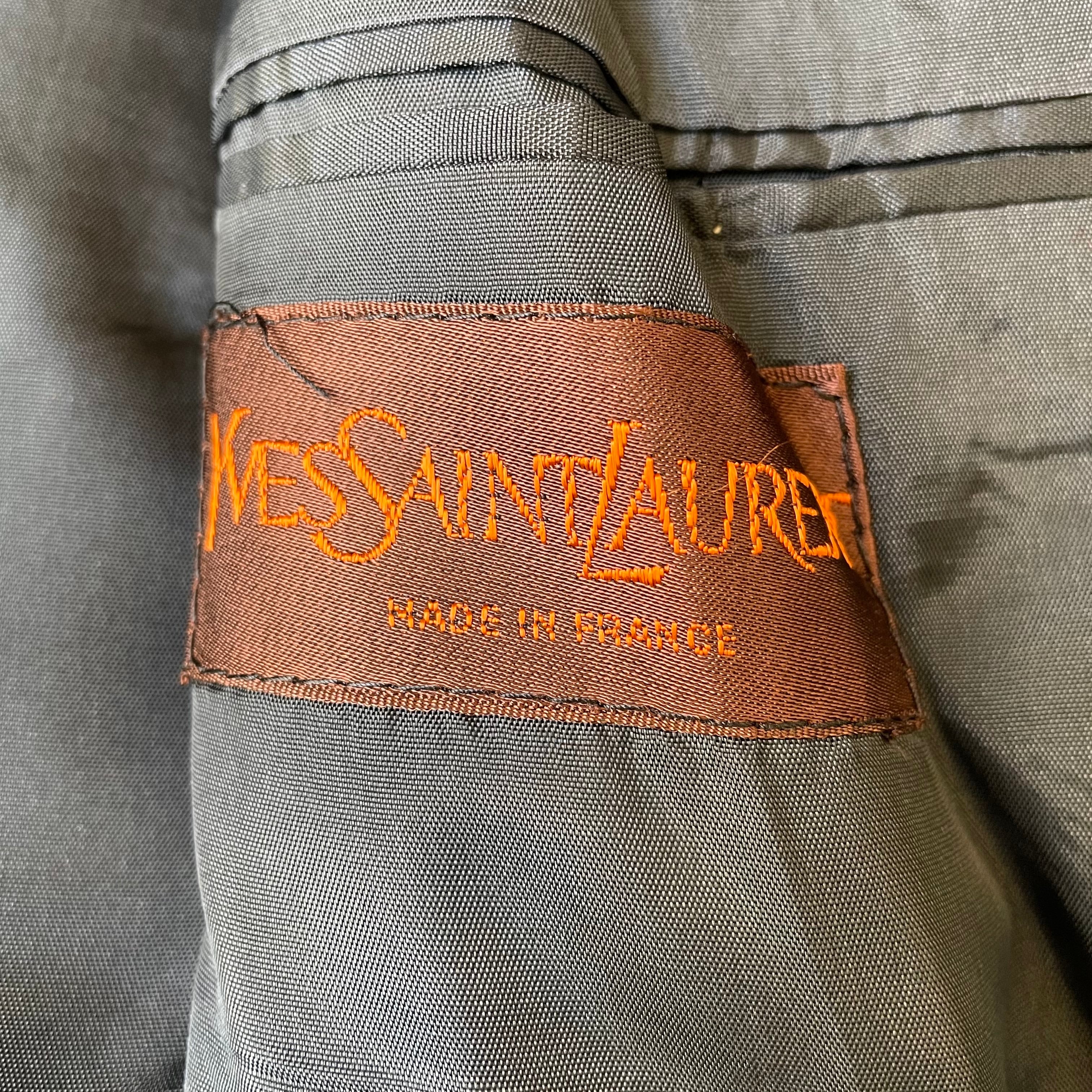 美品】70s-80s Yves Saint Laurent ベロアジャケット | ZZYZX.inc