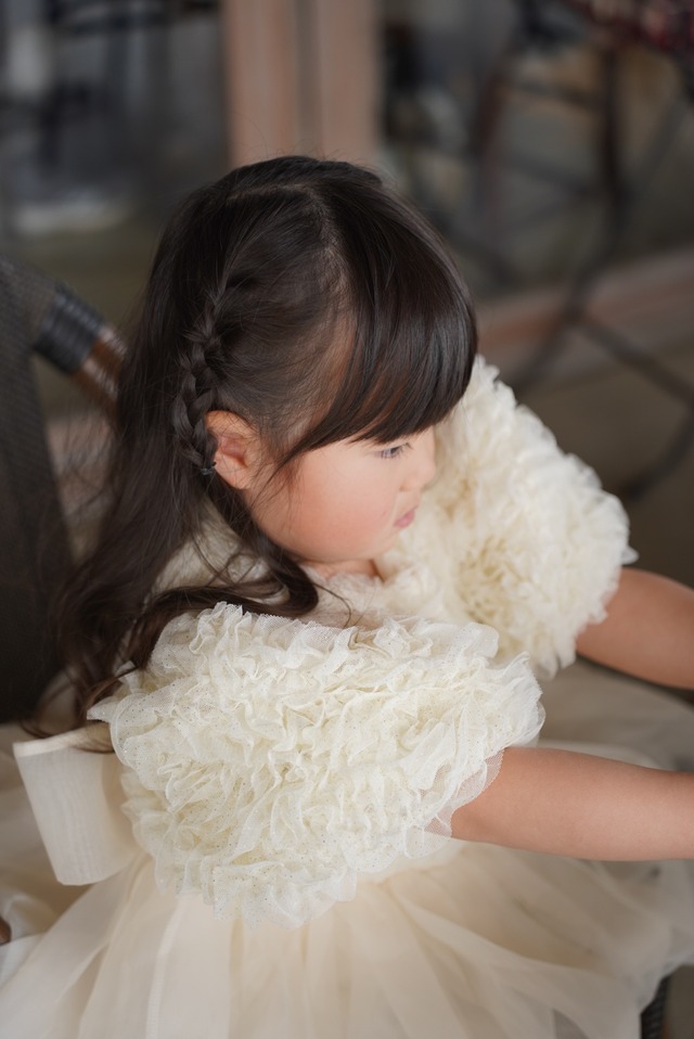 ※再入荷予定あり※【即納】<OREN>  Blooming rose pearl one-piece