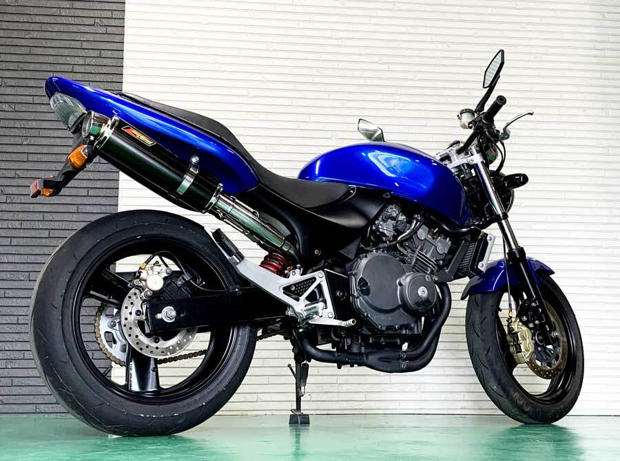 ホーネットバイクマフラー アリア Ti チタン スラッシュ type S