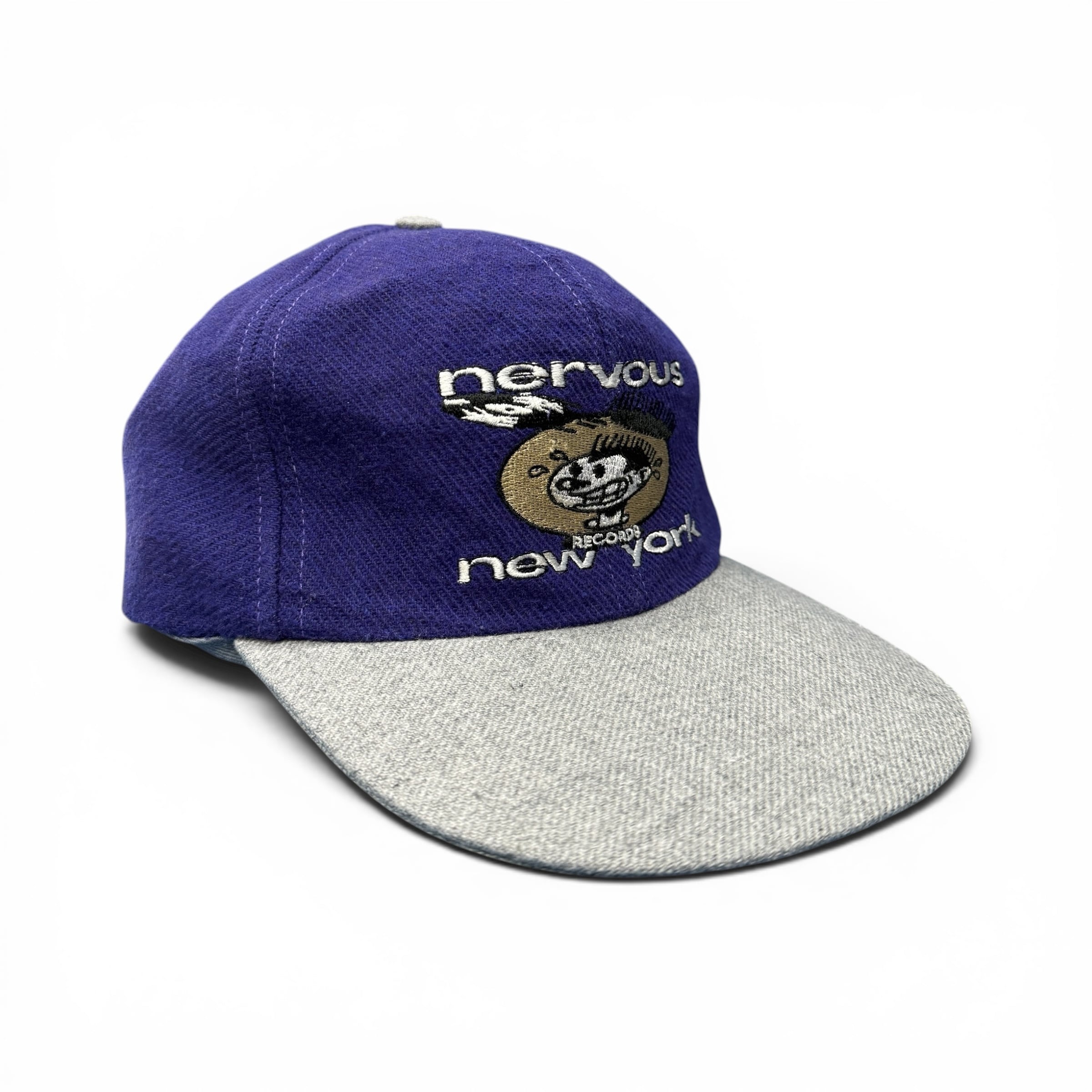 NERVOUS RECORDS】ナーヴァス・レコード “CHARACTER LOGO” Vintage