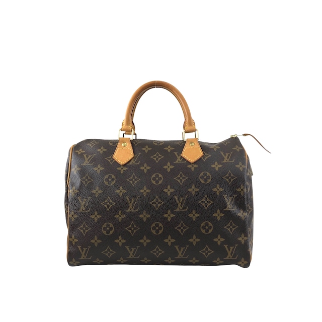 LOUIS VUITTON ルイヴィトン スピーディ30 モノグラム ハンドバッグ ブラウン PVCレザー M41526 ミニボストン vintage ヴィンテージ オールド ejs7u6