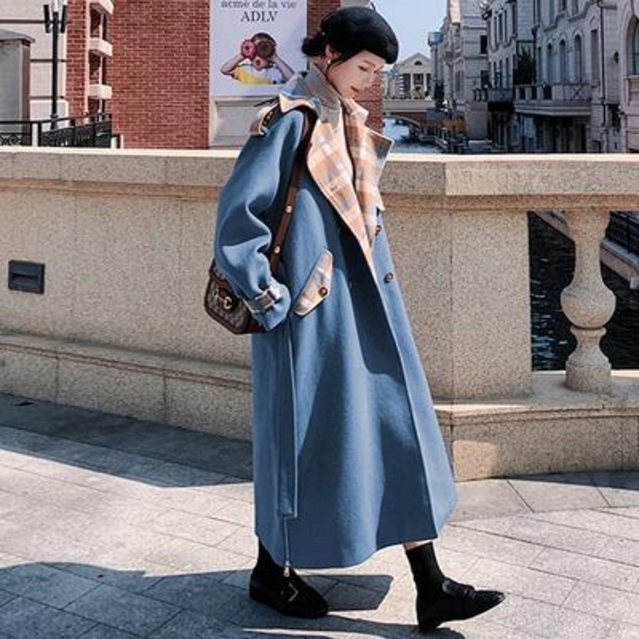 ロングコート トレンチ レディース 全2色 アウター ロング チェスター  